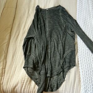 FP movement olive green lounge top